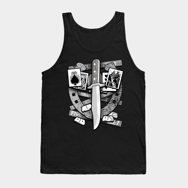 Cowboy Mini Games Tank Top by robotrobotROBOT